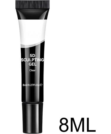  Niesel 5D Nail Sculpting Gel - 5D Clear Nail Modeling and Sculpting Gel - Clear Manicure Supplies for Beginners Women and Events - Buy Online on GoSupps.com