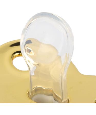 Hyuduo Little Prince Golden Bling Baby Pacifier - Rhinestones BPA Free Luxury Newborn Pacifier for 6-18 Months - Buy Online on GoSupps.com