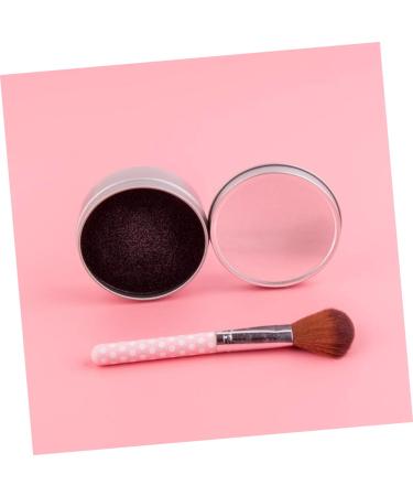 Didiseaon Makeup Sponge Cleaning Tool Set - Heart Shaped Glass Dish & Activated Carbon Sponge for Cosmetics - Buy Online on GoSupps.com