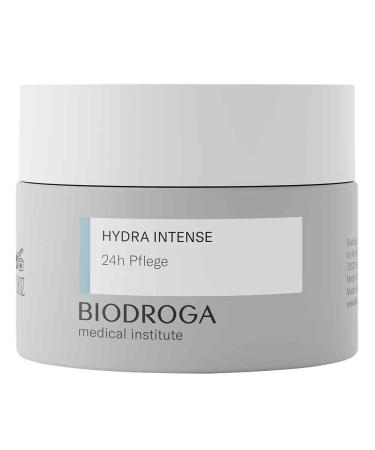 Biodroga Hydra Intense 24 hour care 50 ml facial care cream with hyaluronic acid moisturizer and boost