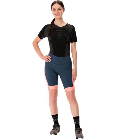 VAUDE Women's Kuro Tights 38 Slim - Dark Sea | Eco-Friendly Performance Tights for Active Women - Shop Internationally - Buy Online on GoSupps.com