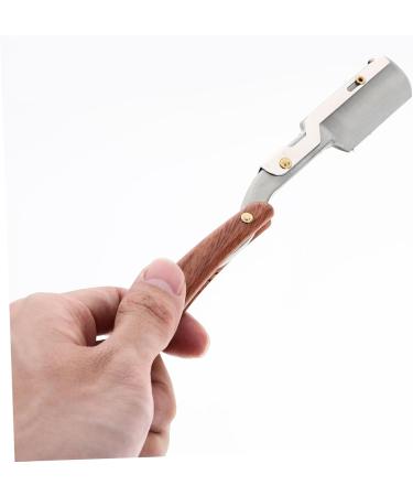 Premium Stainless Steel Razor Handle & Travel Styler | Manual Hairdresser Scissors & Blades for Men - Perfect for Grooming on the Go - Buy Online on GoSupps.com