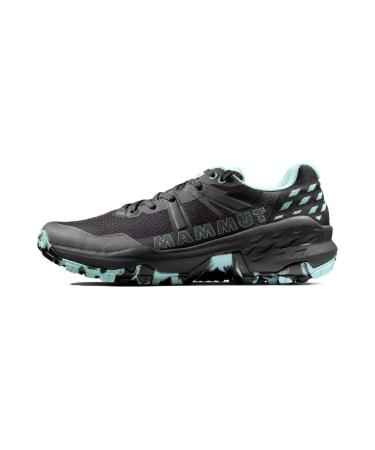 Mammut Sertig Ii Low Women Trail Running Shoe 39 1/3 EU Black Dark Frosty