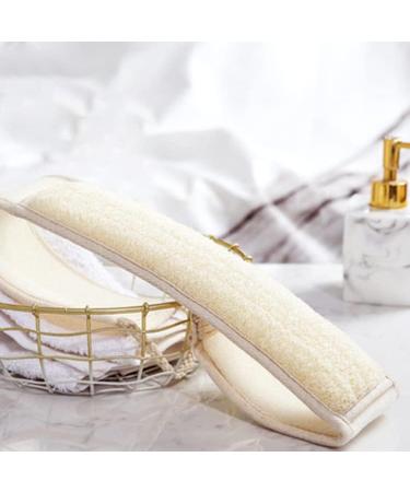 Natural Loofah Sponge Back Washer | Exfoliating Back Scrubber for Men & Women | Body Care & Shower Massage - Buy Online on GoSupps.com