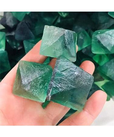 1pc 3cm Large Size Natural Green Fluorite Quartz Cube octahedral Crystal Quartz Stone polyhedral for Reiki Natural Stones and Minerals - Buy Online on GoSupps.com
