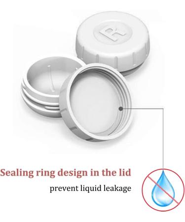 Vastsoon Contact Lens Cleaner Accessories - Portable 3 Pack for Easy Lens Replacement - Buy Online on GoSupps.com