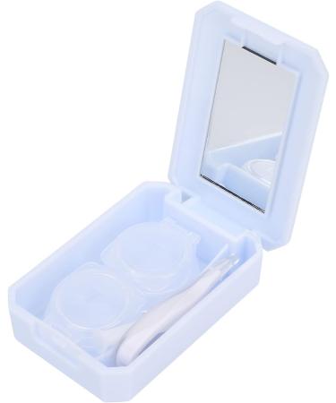 Buy GfRGFH Contact Lens Box Holder - Water Storage Container with Mirror & Tweezers (Blue/Banana) | Perfect for Home & Gifts - Buy Online on GoSupps.com