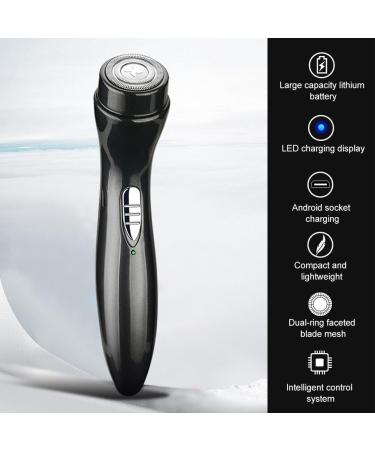 Mini Electric Shaver - Cordless Pocket Beard Trimmer USB Rechargeable Grooming Kit for Men - Travel & Home Use - Buy Online on GoSupps.com