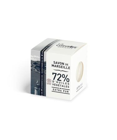 La Corvette Marseille soap cube EXTRA PURE boxed ECOCERT 500g