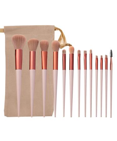 DFHBFG Makeup Brush Set Brush with Organizer Bag Beauty Tools Loose Powder Brush Foundation(D) As shown D