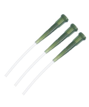 MipCase 3 pieces of hoses of food dispenser or hose bent mm animals donor birds feed for nymphensittish pets tablet device pipe parrot pipette water tool 0.7x6.4cm As shown