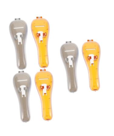 Beaupretty 6 Stk Razor Storage Box Travel Razor Etui Trap bag for Razor Razor Razor Razor Cover for Travel Travel Set For Razor hard box travel electric