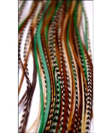 Buy Grizzly Extensions EasyIn Forest Feather Extensions | International Shipping Available - Buy Online on GoSupps.com