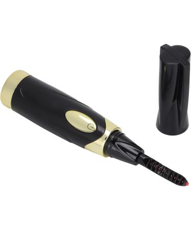 Verdant Touch Electric Lash Curler Heated Eyelash Curler USB Rechargeable Electric Lash Curler for Long-Lasting Natural Eyelashes Black - Buy Online on GoSupps.com