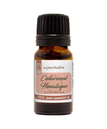 Cedarwood Himalayan Essential Oil - 1/3 fl oz (10 ml) 100% Pure Essential Oil GreenHealth