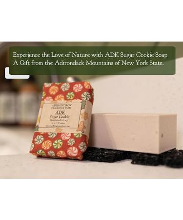 Sugar Cookie Scent All Natural Soap Bar - Vegan Organic Plant-Based | USA Made Soap for Dry & Sensitive Skin - Buy Online on GoSupps.com