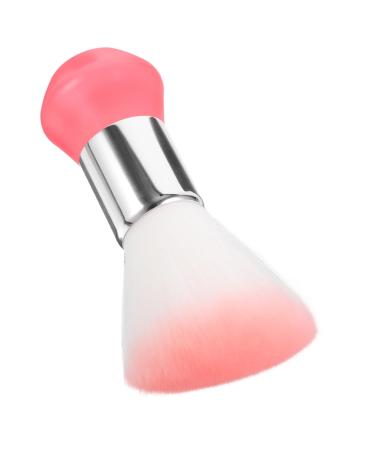 DRESSOOS Barber Brush Barber Hair Brush Hair Cutting Accessories Hair Cutting Brush Barber Neck Duster Haircut Brush Duster Hair Duster for Barbers Neck Duster for Hair Cutting Neck Brush 14.50X8.50X8.50CM Pink