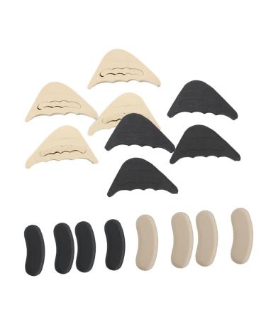 FOMIYES 4 Pairs Shoe Heel Pad Shoe Inserts Back Heel Pad Heel Cushion Pads High Heel Insole Metatarsal Cushion Heel Pad Shoe Heel Protector Shoe Heel Sticker Thicken Women's Foot Stickers