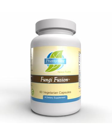 Priority One Vitamins Fungi Fusion 60 Capsules - Organic Mushroom Blend