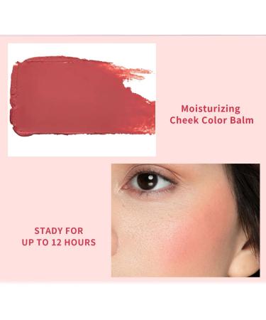 Handaiyan Moisturizing Rouge Blusher Stick - Natural Three-Dimensional Highlighter for Soft Skin (B) - Buy Online on GoSupps.com