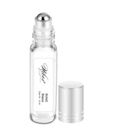 | Luxury Inspired Fragrances | Pure Uncut 10ml Roll On | Mens Collection | Designer Type Oil | Perfume Oil | Body Oil | Gift | Travel Roller Bottle (Soleil Blanc (Type))
