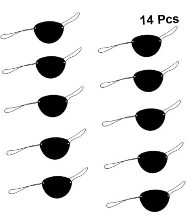 Buy Hemoton 42 Pcs Black Pirate Eye Patches - Reusable Masquerade Eye Masks for Carnival Toddler & More | International Shipping Available - Buy Online on GoSupps.com