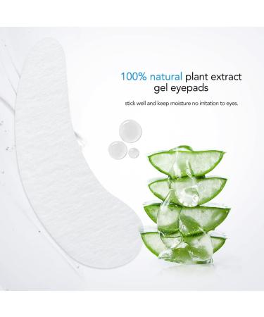 50 Pairs Willowleaves Blue Eye Pads for Eyelash Extensions - Lint-Free Gel Patches & Lifting Pads - Buy Online on GoSupps.com