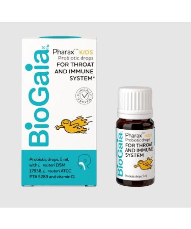 BioGaia Pharax Kids with Vitamin D - Buy Online on GoSupps.com