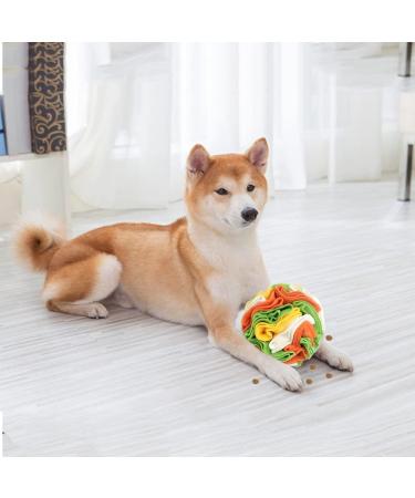 Interactive Sniffed Ball for Dogs - Washable Smell Training Toy for Small & Medium Breeds | Stress Relief & Intelligence Development 20cm - Buy Online on GoSupps.com