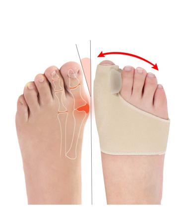 Bunion Corrector Splints 1 Pair - Toe Straightener & Separator for Pain Relief | Maeeli Toe Valgus Care Protector - Buy Online on GoSupps.com