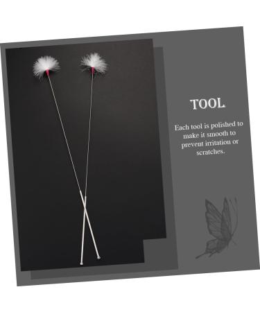 Ipetboom 12pcs Ear Cleaning Tools Professional Ear Wax Removal Accessories Handles and Goose Non-Slip Design Safe - Buy Online on GoSupps.com