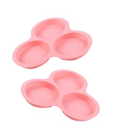KICHOUSE 2pcs Baking Tools Bacon up Candy Molds Egg Molds for Cooking Silicone Baking Pan Cake Bakeware