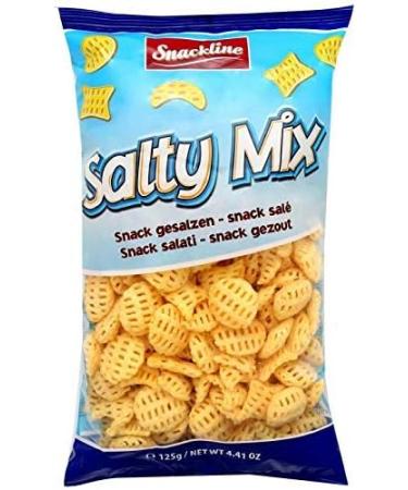 UNBRANDED - Salty Mix Potato Salty Snack 125g - Pack of 4 - Free and Fast Shipping - Buy Online on GoSupps.com