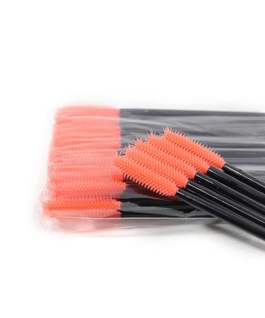 50PCS Disposable Silicone Eyelash Brush Wands - Spherical Makeup Applicators for Eyelash Extensions & Eyebrows | High-Quality Spoolie Brushes - Buy Online on GoSupps.com