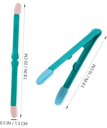 BESPORTBLE 8 Pcs Eye Gum Cleaner Eye Cleaning Brush Wipe Cats Mucus Brush Dog Tear Stain Removal Pet Comb Pp 10X3.2X1CMx4pcs Assorted Colorx4pcs - Buy Online on GoSupps.com