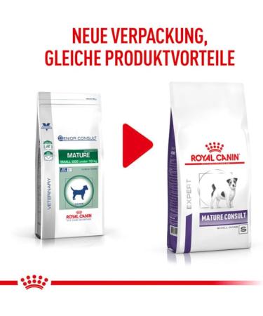 Royal Canin Mature Consult Small Dog 1.5 kg Complete food for older dogs of small breeds from 8 years old can support vitality - Buy Online on GoSupps.com