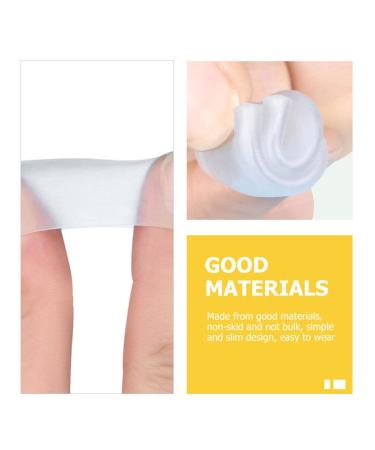 Healeved 10pcs Toe Separator & Protector Set - Silicone Toe Caps for Blisters, Ingrown Toenails, Toe Guard Sleeves - Buy Online on GoSupps.com