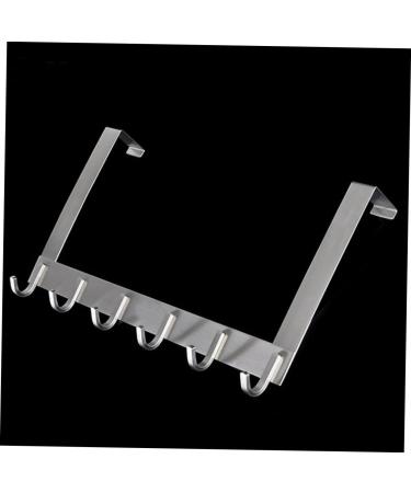 Alipis Stainless Steel Hooks Behind Door Organizer Hooks Bathroom Hooks Hook up Door Hook No Punching - Buy Online on GoSupps.com