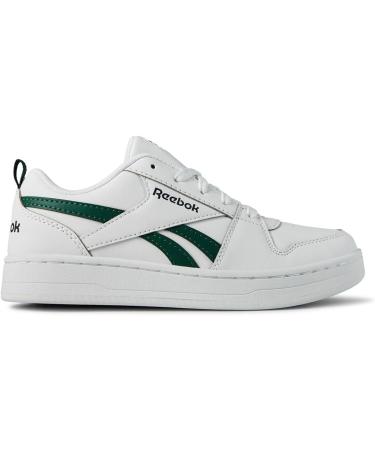 Reebok Boy's Royal Prime 2.0 Running Shoes - 2 UK Child - Ftwr White/Dark Green - Buy Online on GoSupps.com