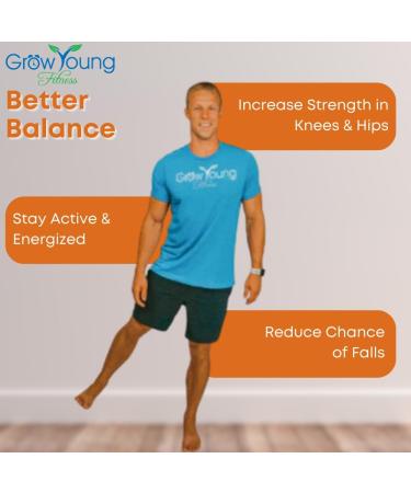 Grow Young Fitness: Safe & Effective Exercise DVD for Seniors - Easy Home Workouts & Balance Training - Buy Online on GoSupps.com
