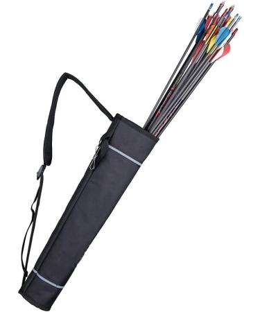 Syansju Archery Arrow Quiver Backpack | Large Capacity Dual-Use Arrow Bag for Recurve Bow Practice | Black Nylon Quiver - Buy Online on GoSupps.com