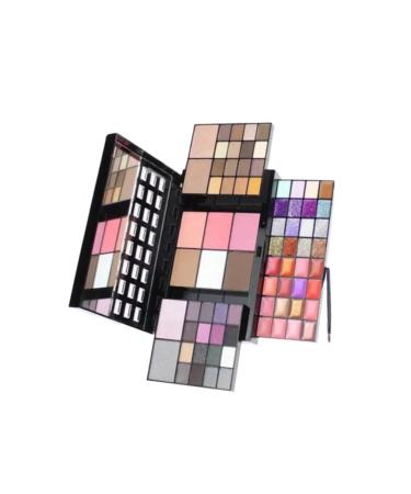 Lip Gloss Blush 74 Makeup Kit Blush Lip Tint Lip Gloss Eyeshadow Palette Makeup Tools Highlight Colorful Makeup Set