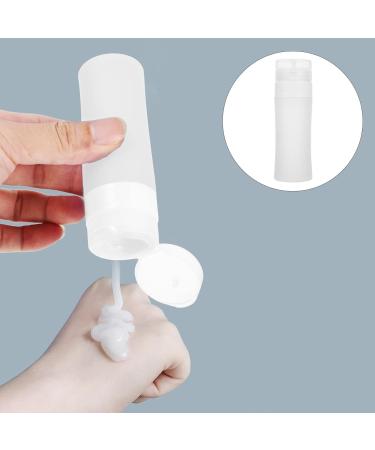 HEMOTON Travel Bottle 60ml Travel Size Container Refillable Squeezable Travel Accessories for Toiletries Green Transparent 11.4X3.6CM - Buy Online on GoSupps.com
