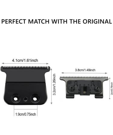 Premium Fx DLC Replacement Black Blade Set for BaByliss PRO Trimmer FX787 FX726 FX707 - Buy Online on GoSupps.com