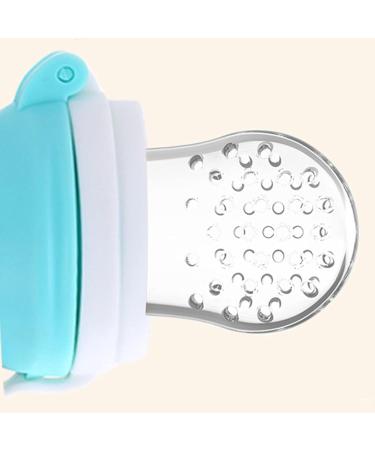Buy 2-Pack Baby Food Dispenser Pacifiers - Soft Silicone Exercise Coordination Comfortable Handle Dust Protection - Ideal for 4 Months+ - Available in Two Colors - Buy Online on GoSupps.com