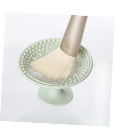 FRCOLOR Set of 4 Makeup Brush Exfoliating Pad Makeup Tools Makeup Applicator Made of Silicone Beauty Cleaning Mat Portable Makeup Washer Makeup Accessories Platinum Silica Gel Makeup Brush - Buy Online on GoSupps.com