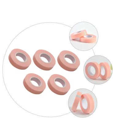 Healeved 5 Rolls Eyelash Tape - Pink Adhesive Fabric for Grafting & Beauty Salon Supplies | 900x1.1cm - Buy Online on GoSupps.com