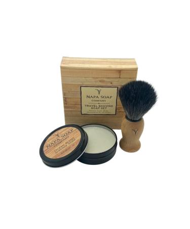Travel Shaving Soap Gift Set