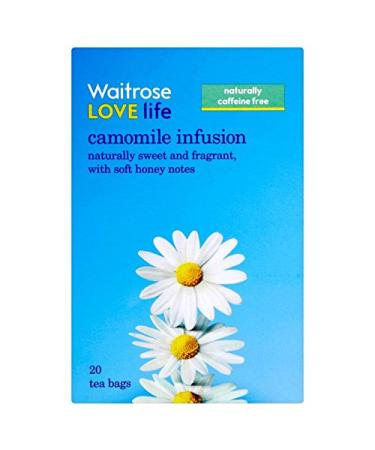 WAITROSE Lovelife Pack of 20 Chamomile Tea Bags