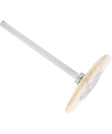 Nail Drill Bit Brush Manicure Tool Nail Drill Accessory Practical for Home Use and Nail Salon(T type white) - Buy Online on GoSupps.com